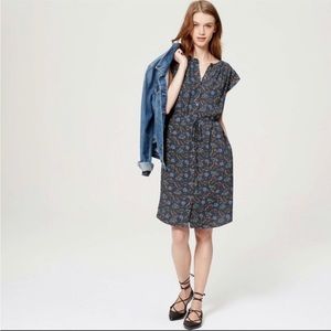 LOFT floral dress